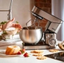 Планетарен миксер Voltz V51115F – мощност 1600W и 5L купа от инокс за перфектно тесто и кремове, снимка 5