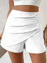 Модерни дамски къси панталони с копчета, 7цвята , снимка 7