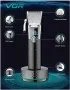 Професионална машинка за подстригване VGR V-682 с база за зареждане и LED дисплей, снимка 2