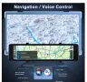 Огледална видеорегистраторна камера с безжична връзка Carplay Android Auto, 11.26” IPS сензорен екра, снимка 7