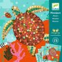 мозайка Морски Обитатели - Djeco, снимка 1 - Рисуване и оцветяване - 43406014