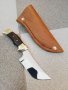 Ръчно изработен нож за дране от марка KD handmade knives ловни ножове , снимка 2