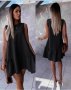 Нова черна рокля , снимка 1 - Рокли - 40305697