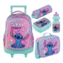 Ученически комплект Stitch в кутия – 5 части, За момичета, Розов, снимка 1