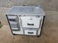 Готварска печка на дърва и ток, снимка 1