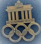 Значка Олимпиада Берлин 1936г., снимка 1 - Антикварни и старинни предмети - 38472312