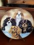 Декоративни чинии с кученца, снимка 1