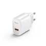 Зарядно/Адаптер 220V / Yesido YC66 / USB QC 3.0 18W / + кабел USB - Type-C ) / Бял / Баркод : 456386, снимка 1