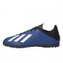 НАМАЛЕНИЕ!!!Футболни обувки стоножки Adidas X 19.4 TF Сини FV4627, снимка 4