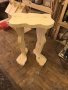 Уникална дървена табуретка от дърво ръчна изработка, снимка 2