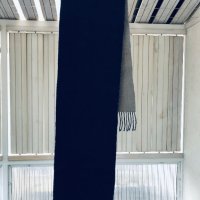 Двуцветен шал-сиво и синьо 150/27см, снимка 3 - Шалове - 27614584