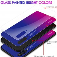Калъф от закалено стъкло в преливащи цветове/ Samsung S9/S9 Plus, снимка 4 - Калъфи, кейсове - 26921380