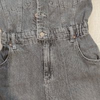 дънков гащеризон Zara, снимка 5 - Детски панталони и дънки - 43225509