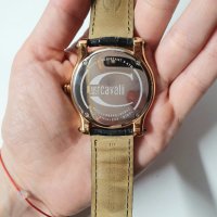 Черен часовник Just Cavalli , снимка 6 - Дамски - 33499008
