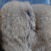 Страхотно палто с лисица, снимка 4 - Палта, манта - 44112413