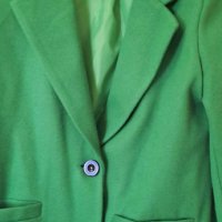 Дамско зелено палтенце, снимка 3 - Якета - 44078840