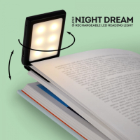 Зареждаща се LED нощна лампа за четене - Legami SND0001, снимка 1 - Други - 44935284