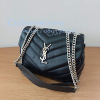 Черна чанта YSL кодSG41D, снимка 4 - Чанти - 44890050