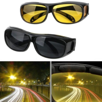 Очила за дневно и нощно шофиране HD-Vision, снимка 1 - Слънчеви и диоптрични очила - 44898249