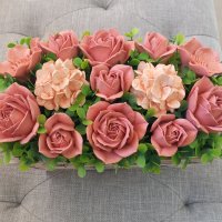 Кашпи с цветя изработени от керамика, снимка 7 - Декорация за дома - 43820703