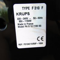 КАФЕМАШИНА KRUPS F310F, снимка 16 - Кафемашини - 28839246