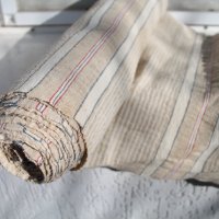 Ленен тъкан плат, снимка 4 - Антикварни и старинни предмети - 39180149