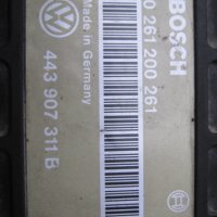Компютър двигател ECU  за VW Passat  0261200261 BOSCH 443907311B, 0 261 200 261, 443 907 311 B, снимка 2 - Части - 43868960