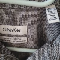 Мъжка риза Calvin Klein,L, снимка 2 - Ризи - 35001534