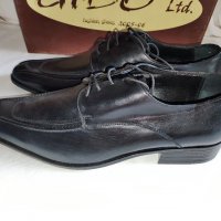 Чудесни мъжки български официални обувки GIDO №45, снимка 1 - Официални обувки - 36984635