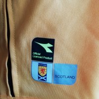 Scotland Diadora Шотландия рядка оригинална футболна тениска фланелка XL, снимка 4 - Тениски - 38832467