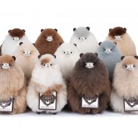  Усмихната алпака – малка, 23 см, Limited Edition, Brown Bear, снимка 4 - Плюшени играчки - 37112643