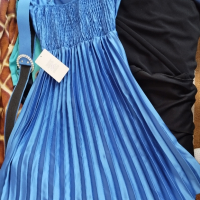 Нова синя ефирна рокля , снимка 2 - Рокли - 44877516