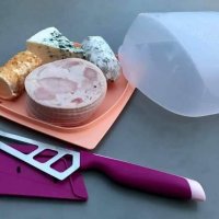 Tupperware нож за сирена и кашкавал, снимка 4 - Прибори за хранене, готвене и сервиране - 37437029