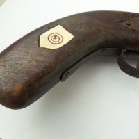 Стар красив кремъчен пистолет,пищов,пушка,оръжие, снимка 4 - Колекции - 26884626