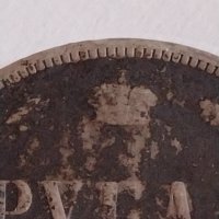 Сребърна монета 1 рубла 1877г. Руска Империя Александър втори за КОЛЕКЦИОНЕРИ 43030, снимка 4 - Нумизматика и бонистика - 43950338