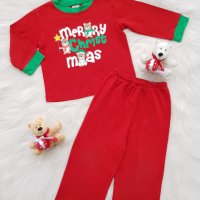 Детска Коледна пижама 2-3 години, снимка 1 - Детски пижами - 42984858