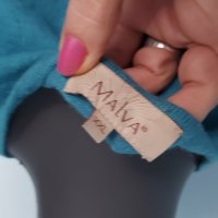 Марков винтидж пуловер тип туника "Mari Malva" / голям размер , снимка 6 - Блузи с дълъг ръкав и пуловери - 43460368