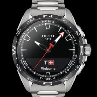 Tissot T-Touch Connect Solar Sapphire Titanium смарт часовник, снимка 2 - Смарт часовници - 40138598