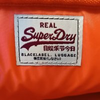 Оранжева зелена чанта с дълга дръжка и акцент от Superdry super dry JPN, снимка 2 - Чанти - 40815832