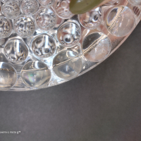 Кристална ваза с Bublé ефект„Op Art“ от 1960 г., снимка 10 - Вази - 44872757