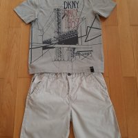 Детски дрешки:блузки DKNY,Armani,LCW,H&M и къс панталон TRN  за 10 г.момче:, снимка 5 - Детски комплекти - 28150874