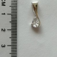 Нова сребърна висулка с камък цирконий, снимка 1 - Други - 27559111