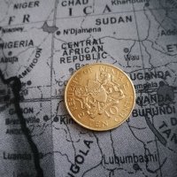 Монета - Кения - 10 цента | 1977г., снимка 1 - Нумизматика и бонистика - 35305655