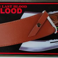 Туристически нож - мачете Rrambo last blood, снимка 7 - Ножове - 39782580