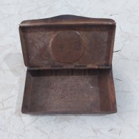 Стара метална табакера , снимка 3 - Антикварни и старинни предмети - 40713680