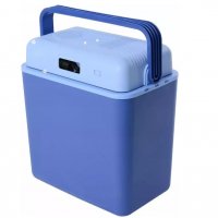 Голяма хладилна чанта Electric Coolbox 20л - 12 / 220 w, снимка 1 - Хладилни чанти - 39257562