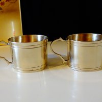 Масивна немска бронзова чаша. , снимка 3 - Антикварни и старинни предмети - 27148385