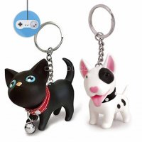 Ключодържател с куче или котка, снимка 1 - Подаръци за рожден ден - 20636892