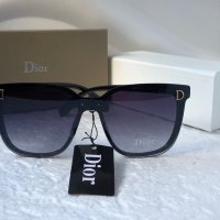 Дамски слънчеви очила тип котка Dior с лого, снимка 7 - Слънчеви и диоптрични очила - 33590310