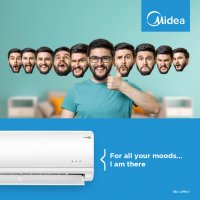 Инверторен стенен климатик Midea Aurora MSAB-12NXD0-XI(B), снимка 17 - Климатици - 23595167